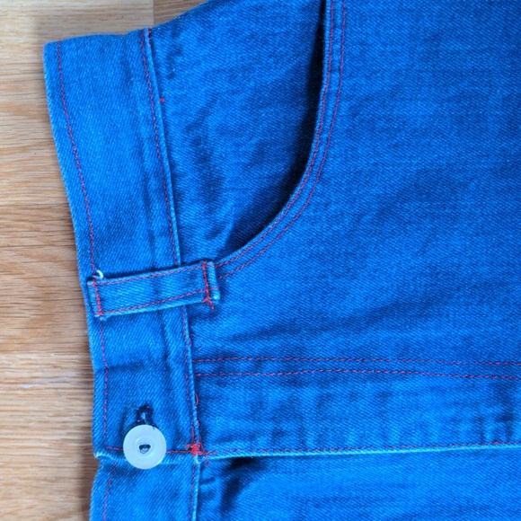 VINTAGE Snoopy Jean Skirt, size small - Picture 4 of 5